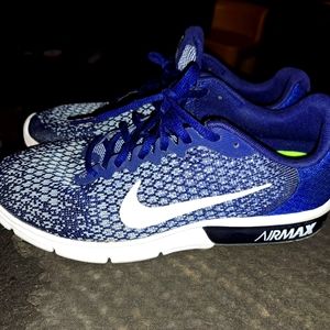 Nike Womens Air Max Sequent 2 FitSole Breathable Running Shoes Sz 11 Nice
